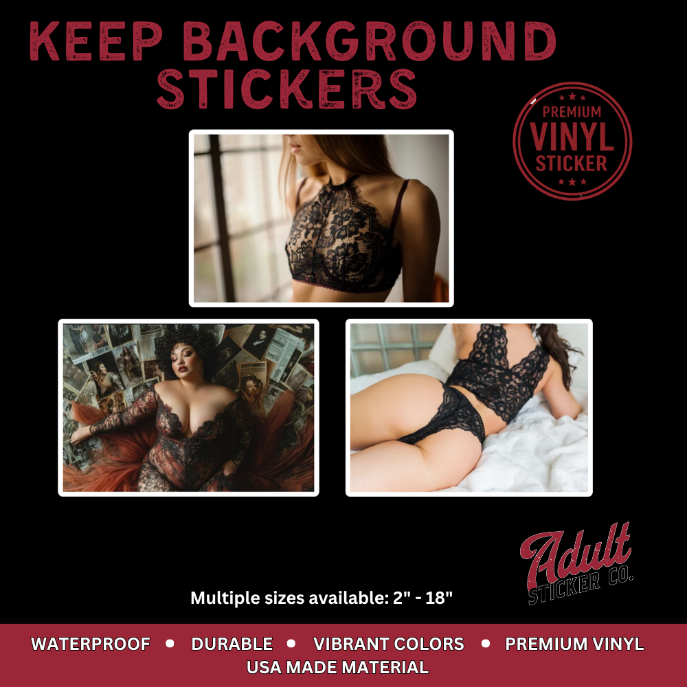 Keep Background Sticker – Custom Photo to Vinyl | Premium Die Cut