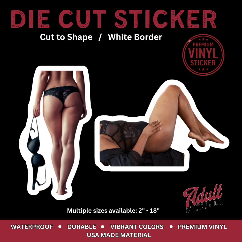 Die Cut Sticker – Premium Custom Shape Vinyl |  White Border
