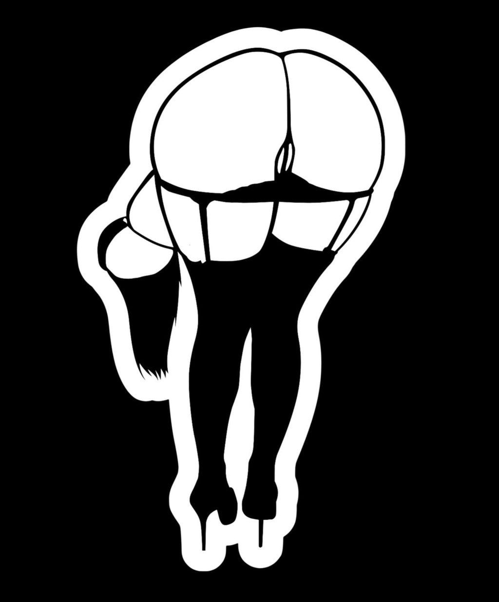 Sexy Pin Up Vinyl Decal